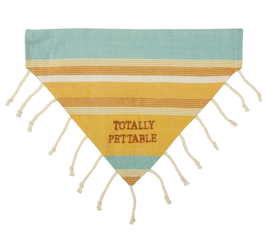 Slip-Over Collar Dog Bandana Pettable/I,m cute