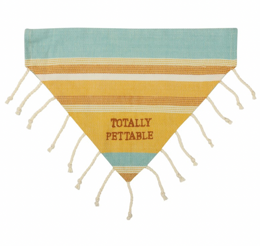 Slip-Over Collar Dog Bandana Pettable/I,m cute
