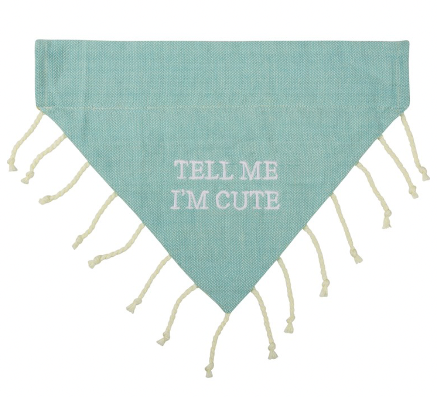 Slip-Over Collar Dog Bandana Pettable/I,m cute